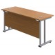 Olton 600mm Deep Cantilever Straight Office Desk